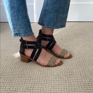 Madewell strappy leather sandals